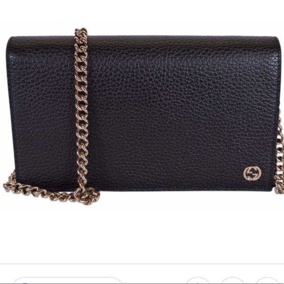 gucci wallet purse black